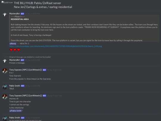 New JerZ/THE BILLYHUB_ Pablo_ZelRaat server - New JerZ Earlogs & extras - earlog-residential [835546838056697876] screenshot